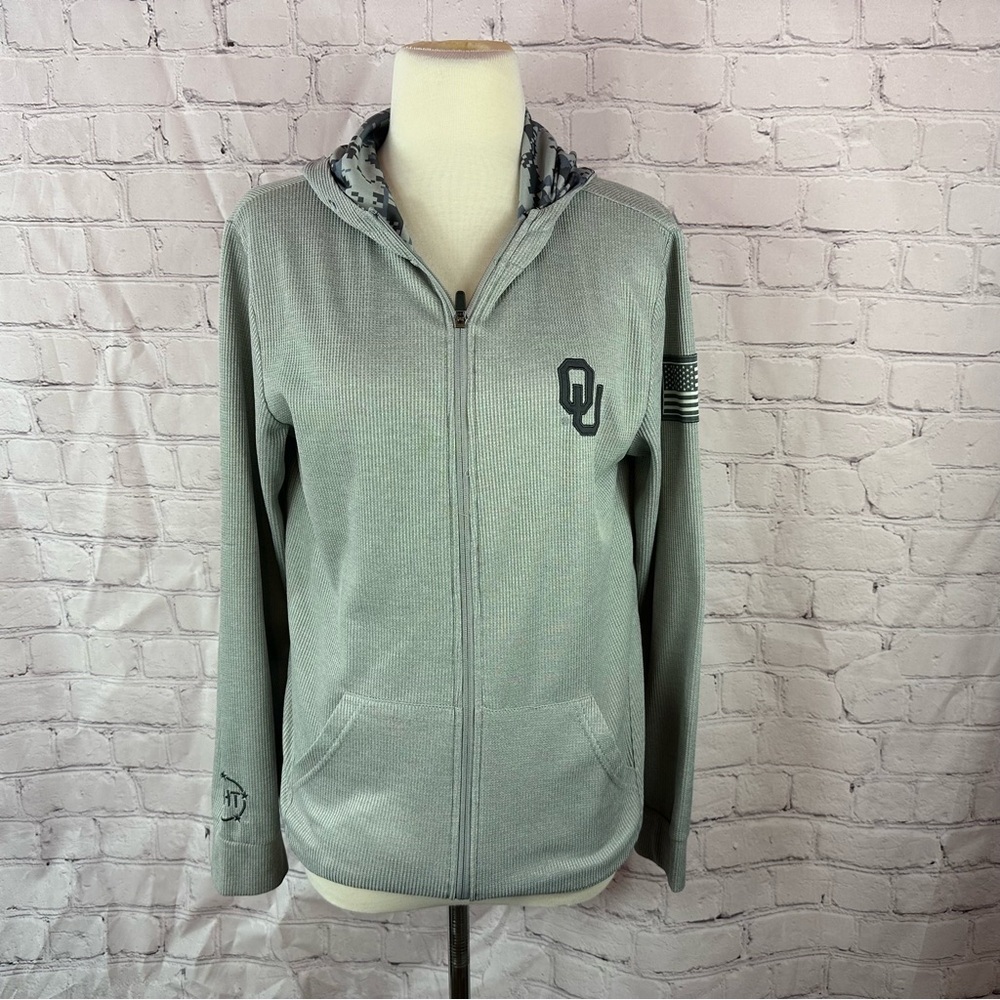 Colosseum Full-Zip Hoodie men M OU university of Oklahoma sooner collegiate